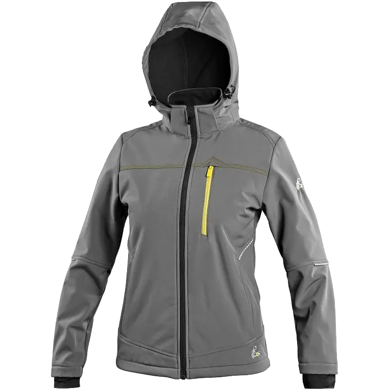 CXS STRETCH WOMEN Softshell jaka, pelēka CXS STRETCH WOMEN Softshell jaka, pelēka