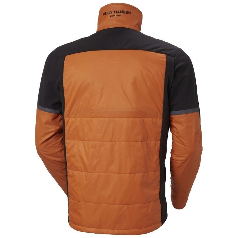 Striukė HELLY HANSEN Kensington Insulated Jacket, juoda/oranžinė 1 Striukė HELLY HANSEN Kensington Insulated Jacket, juoda/oranžinė 1