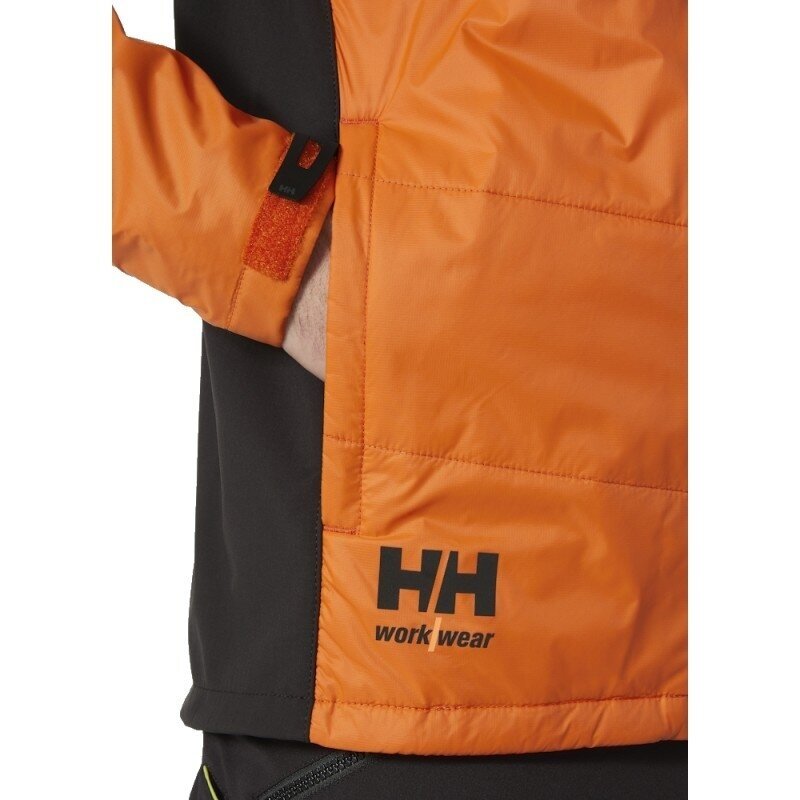 Striukė HELLY HANSEN Kensington Insulated Jacket, juoda/oranžinė 3 Striukė HELLY HANSEN Kensington Insulated Jacket, juoda/oranžinė 3