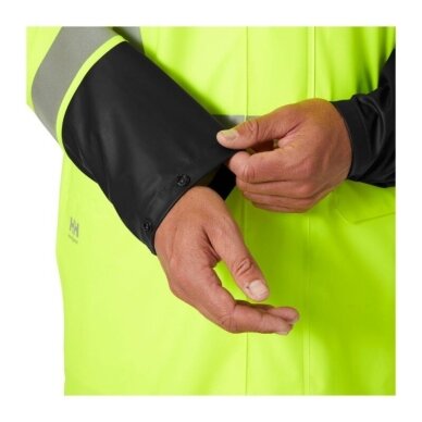 Atstarojošs lietusmētelis HELLY HANSEN Addvis Rain Coat, dzeltens 4 Atstarojošs lietusmētelis HELLY HANSEN Addvis Rain Coat, dzeltens 4