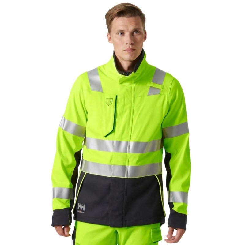 Šviesą atspindintis švarkas HELLY HANSEN Fyre, geltonas 2 Šviesą atspindintis švarkas HELLY HANSEN Fyre, geltonas 2