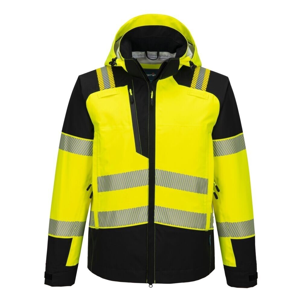 PORTWEST T166 augstas redzamības lietus jaka (3L) 7 PORTWEST T166 augstas redzamības lietus jaka (3L) 7