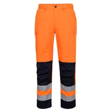 PORTWEST T143 augstas redzamības darba bikses