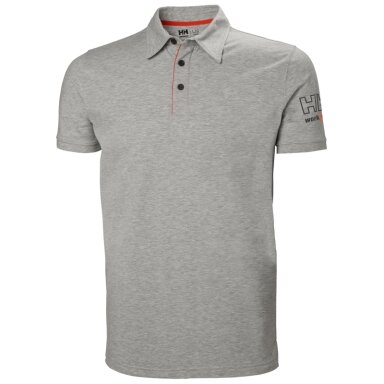 Marškinėliai HELLY HANSEN Kensington Polo, pilki Marškinėliai HELLY HANSEN Kensington Polo, pilki