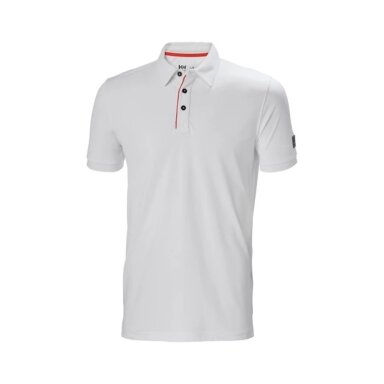 Marškinėliai HELLY HANSEN Kensington Tech Polo, balti Marškinėliai HELLY HANSEN Kensington Tech Polo, balti