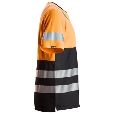 T-krekls AllroundWork Hi-VisSNICKERS WORKWEAR, 1. klases oranžs 3