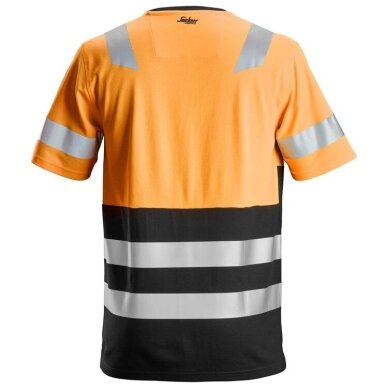 T-krekls AllroundWork Hi-VisSNICKERS WORKWEAR, 1. klases oranžs 1