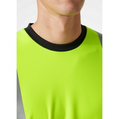 Marškinėliai HELLY HANSEN Addvis T-Shirt CL1, geltoni 2 Marškinėliai HELLY HANSEN Addvis T-Shirt CL1, geltoni 2