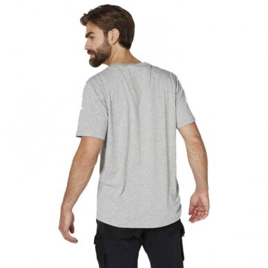 Marškinėliai HELLY HANSEN Chelsea Evolution Tee, pilki 3 Marškinėliai HELLY HANSEN Chelsea Evolution Tee, pilki 3