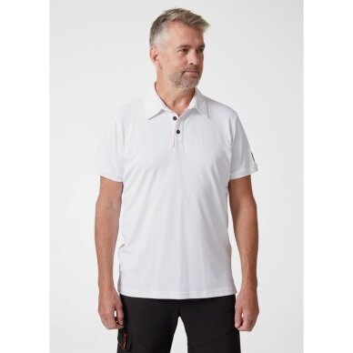 T-krekls HELLY HANSEN Kensington Tech Polo, balts 5