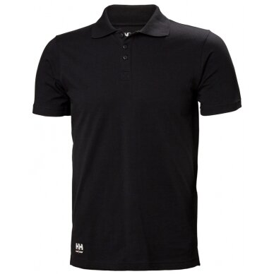 T-krekls HELLY HANSEN Manchester Polo, melns