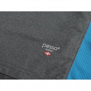 T-krekls Pesso BREEZE MP205 pelēks/zils 6 T-krekls Pesso BREEZE MP205 pelēks/zils 6