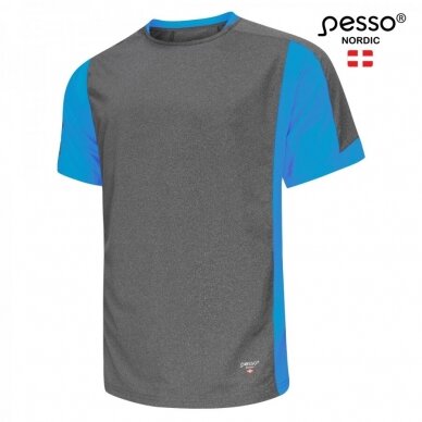 T-krekls Pesso BREEZE MP205 pelēks/zils T-krekls Pesso BREEZE MP205 pelēks/zils