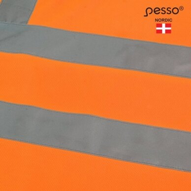 Marškinėliai PESSO HVMOR Hi-vis,oranžiniai 7
