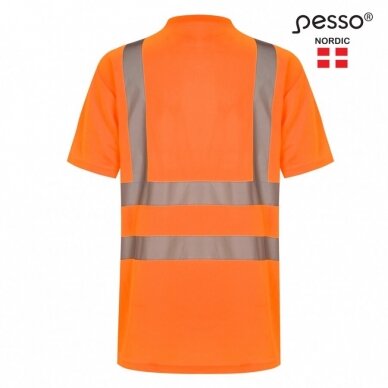 Marškinėliai PESSO HVMOR Hi-vis,oranžiniai 3 Marškinėliai PESSO HVMOR Hi-vis,oranžiniai 3