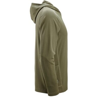 T-krekls SNICKERS WORKWEAR Stay Fresh Bamboo 2456 ar kapuci, khaki 3 T-krekls SNICKERS WORKWEAR Stay Fresh Bamboo 2456 ar kapuci, khaki 3