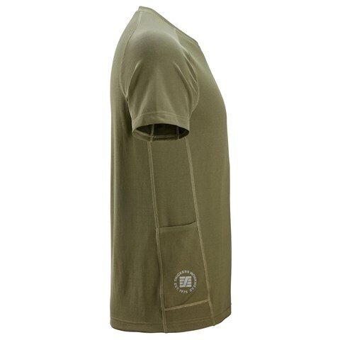 T-krekls SNICKERS WORKWEAR Stay Fresh Bamboo 2556, khaki 3 T-krekls SNICKERS WORKWEAR Stay Fresh Bamboo 2556, khaki 3