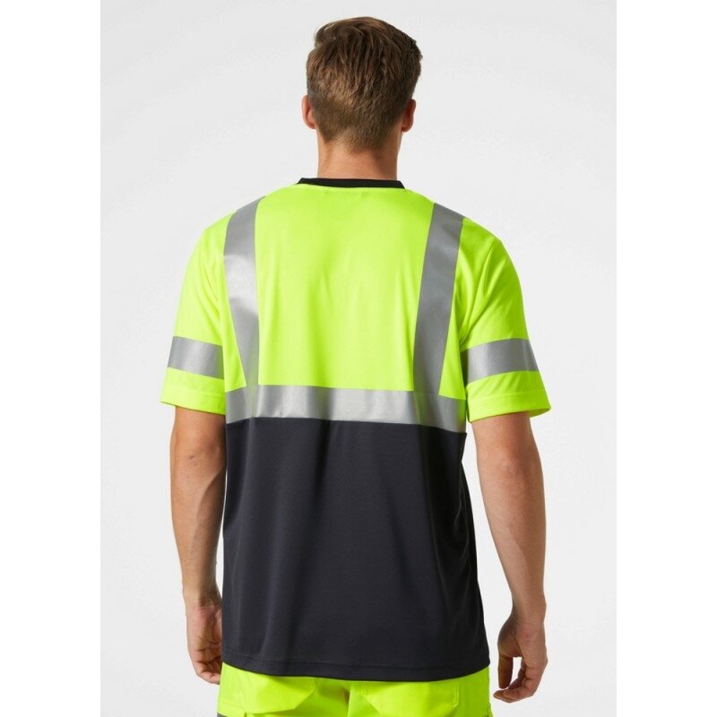 Marškinėliai HELLY HANSEN Addvis T-Shirt CL1, geltoni 5 Marškinėliai HELLY HANSEN Addvis T-Shirt CL1, geltoni 5