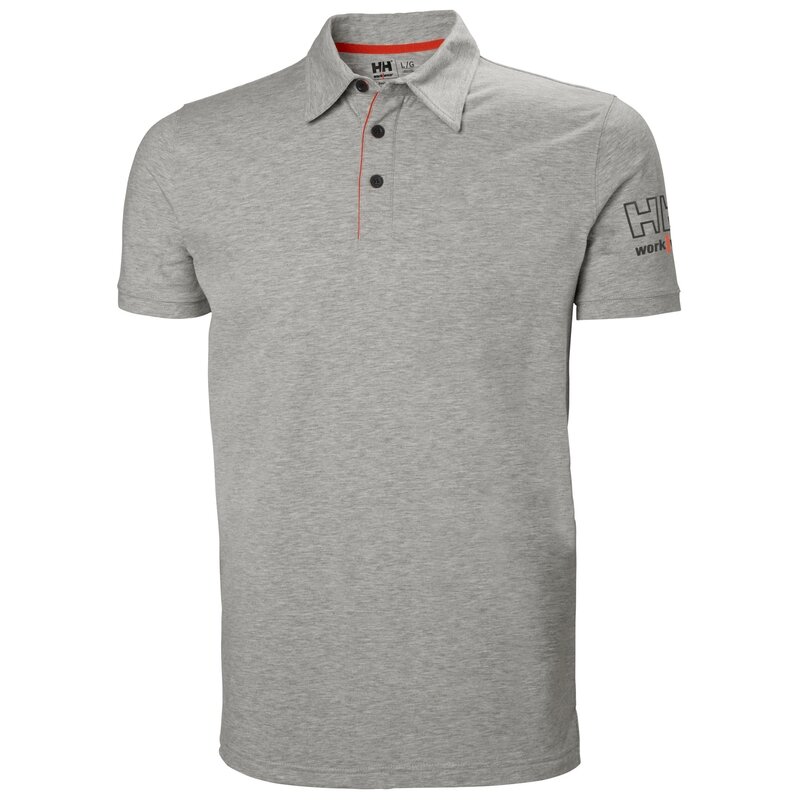 Marškinėliai HELLY HANSEN Kensington Polo, pilki