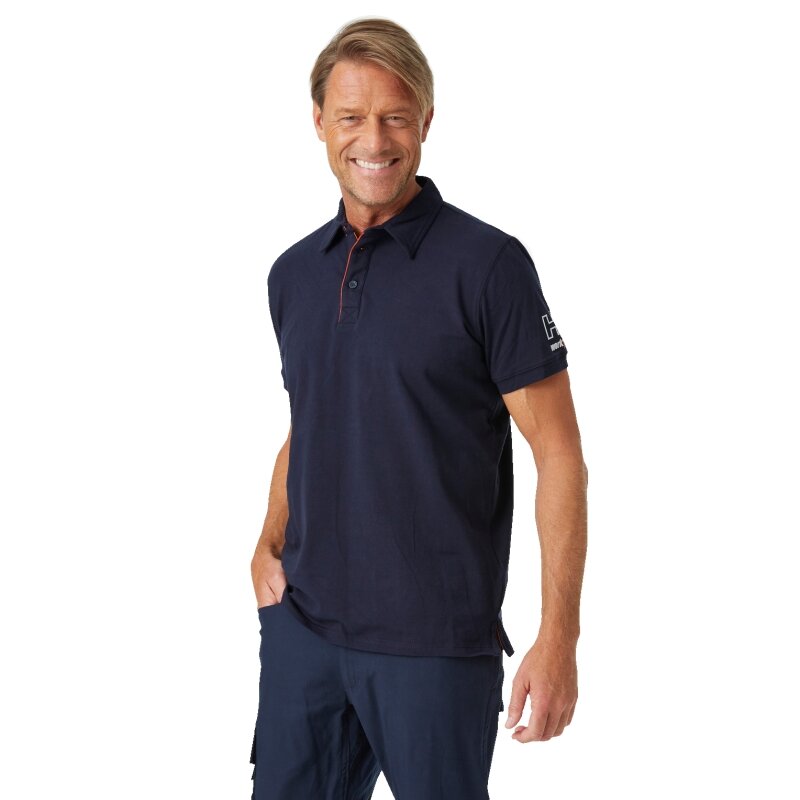 Marškinėliai HELLY HANSEN Kensington Polo, mėlyni 2 Marškinėliai HELLY HANSEN Kensington Polo, mėlyni 2