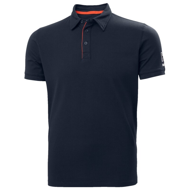Marškinėliai HELLY HANSEN Kensington Polo, mėlyni Marškinėliai HELLY HANSEN Kensington Polo, mėlyni