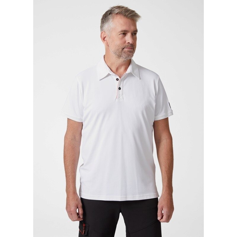 T-krekls HELLY HANSEN Kensington Tech Polo, balts 5