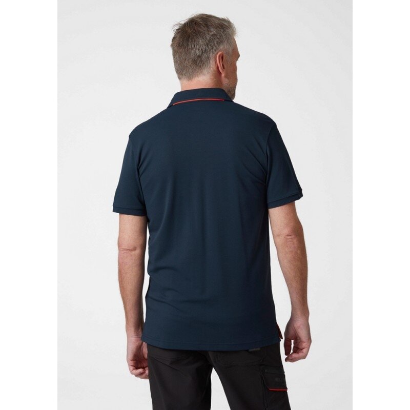 T-krekls HELLY HANSEN Kensington Tech Polo, tumši zils 5
