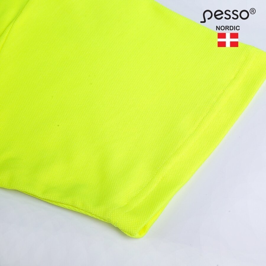 T-krekls bez grumbām PESSO HVMCOT Hi-vis, dzeltens 5 T-krekls bez grumbām PESSO HVMCOT Hi-vis, dzeltens 5