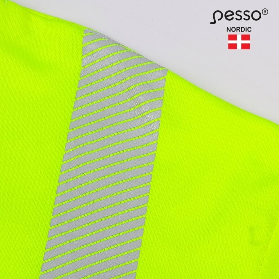 Marškinėliai PESSO HI-VIS HVMIL ilgomis rankovėmis, geltoni 6 Marškinėliai PESSO HI-VIS HVMIL ilgomis rankovėmis, geltoni 6
