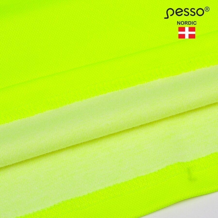 Marškinėliai PESSO HI-VIS HVMIL ilgomis rankovėmis, geltoni 3 Marškinėliai PESSO HI-VIS HVMIL ilgomis rankovėmis, geltoni 3