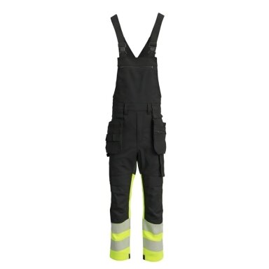 Elastīgs kokvilnas puskombinezons BoSafety COMBO PLUS Hi-Vis