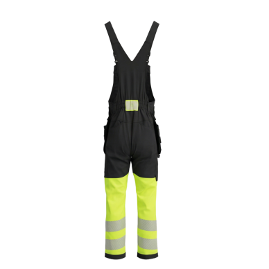 Elastīgs kokvilnas puskombinezons BoSafety COMBO PLUS Hi-Vis 3