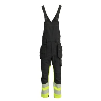 Elastīgs kokvilnas puskombinezons BoSafety COMBO PLUS Hi-Vis