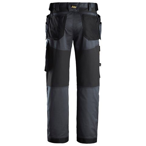 Izturīgas SNICKERS WORKWEAR AllroundWork 6251 darba bikses ar karājamām kabatām, tumši pelēkas 1 Izturīgas SNICKERS WORKWEAR AllroundWork 6251 darba bikses ar karājamām kabatām, tumši pelēkas 1