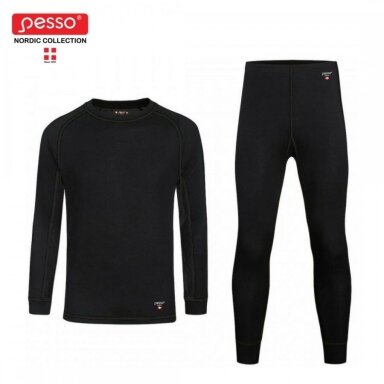 Termo PESSO MERINO apatinių rūbų komplektas Termo PESSO MERINO apatinių rūbų komplektas