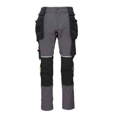 Darba bikses BoSafety TR-TENSIONPRO-0602 ar piesprādzējamām piekarināmām kabatām