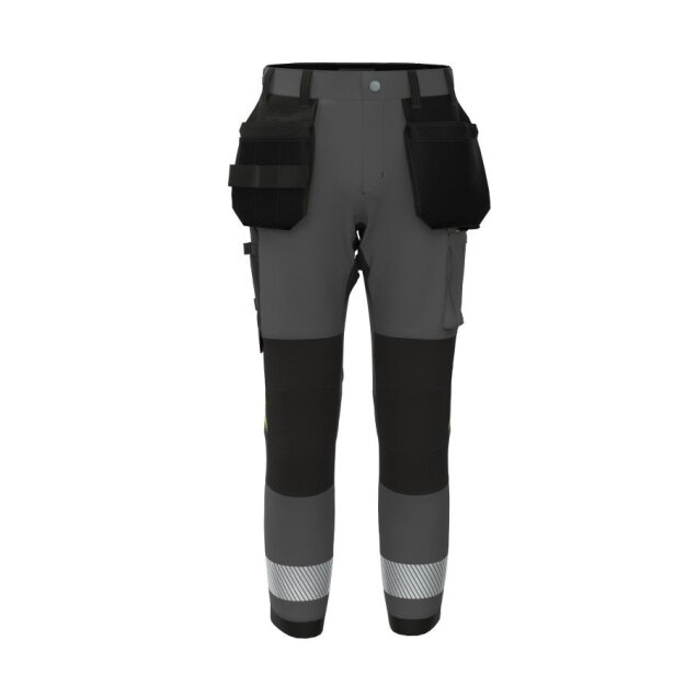 Bikses 4-WAY STRETCH TENSION PLUS tumši pelēkas/melnas Bikses 4-WAY STRETCH TENSION PLUS tumši pelēkas/melnas
