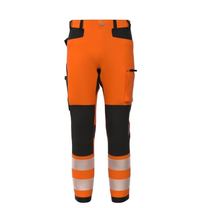 Labas redzamības Tension bikses, oranžas 2 Labas redzamības Tension bikses, oranžas 2