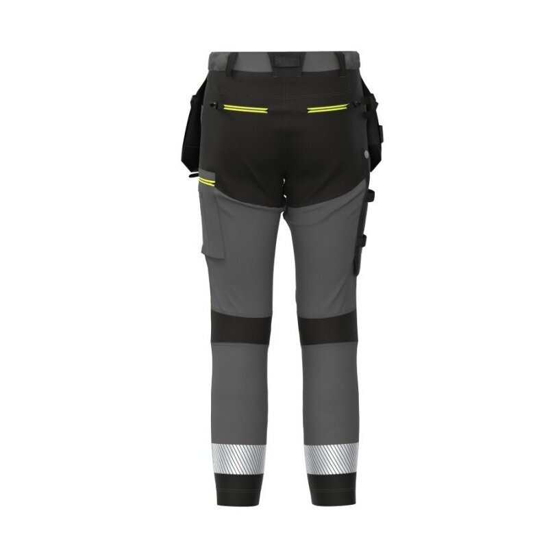 Bikses 4-WAY STRETCH TENSION PLUS tumši pelēkas/melnas 2 Bikses 4-WAY STRETCH TENSION PLUS tumši pelēkas/melnas 2