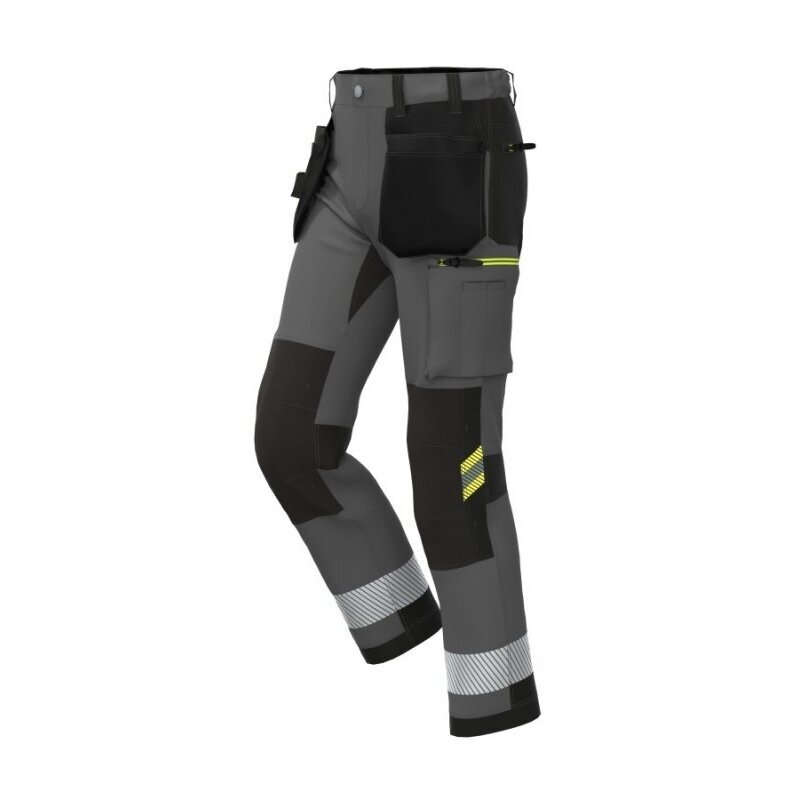 Bikses 4-WAY STRETCH TENSION PLUS tumši pelēkas/melnas 3 Bikses 4-WAY STRETCH TENSION PLUS tumši pelēkas/melnas 3
