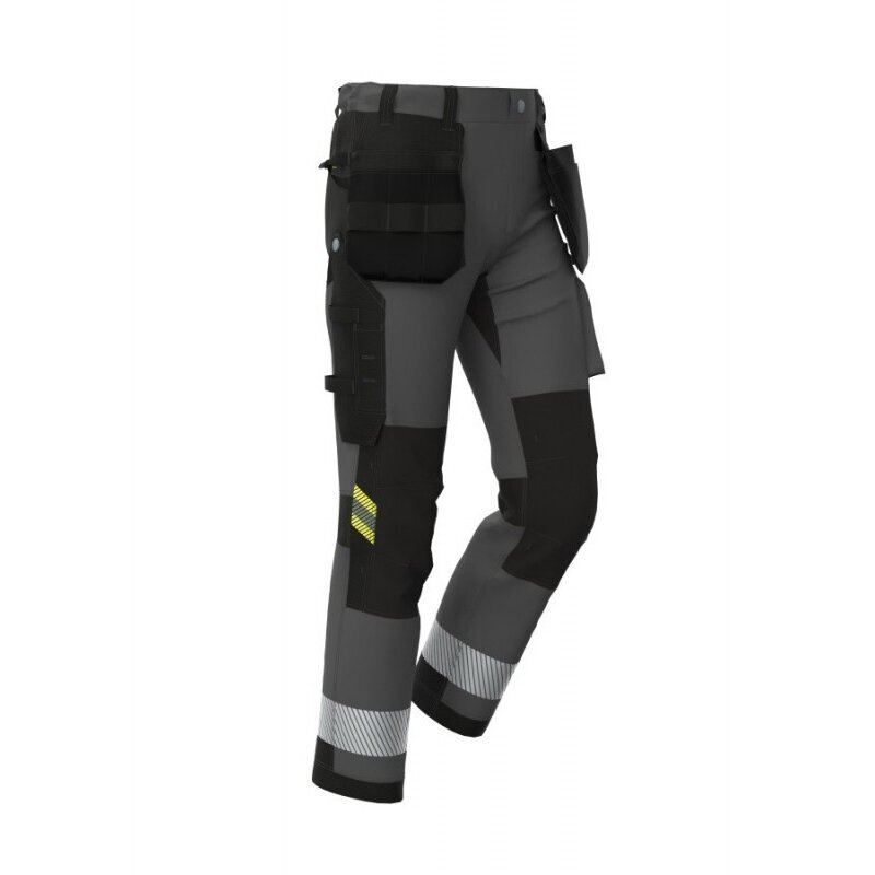 Bikses 4-WAY STRETCH TENSION PLUS tumši pelēkas/melnas 4