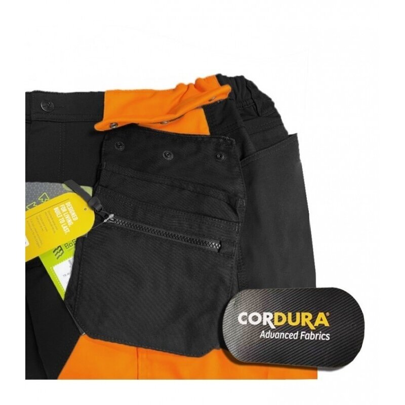 Darba bikses BoSafety TR-MASHUPPLUS-RC-C1-0402 ar elastīgām detaļām 5
