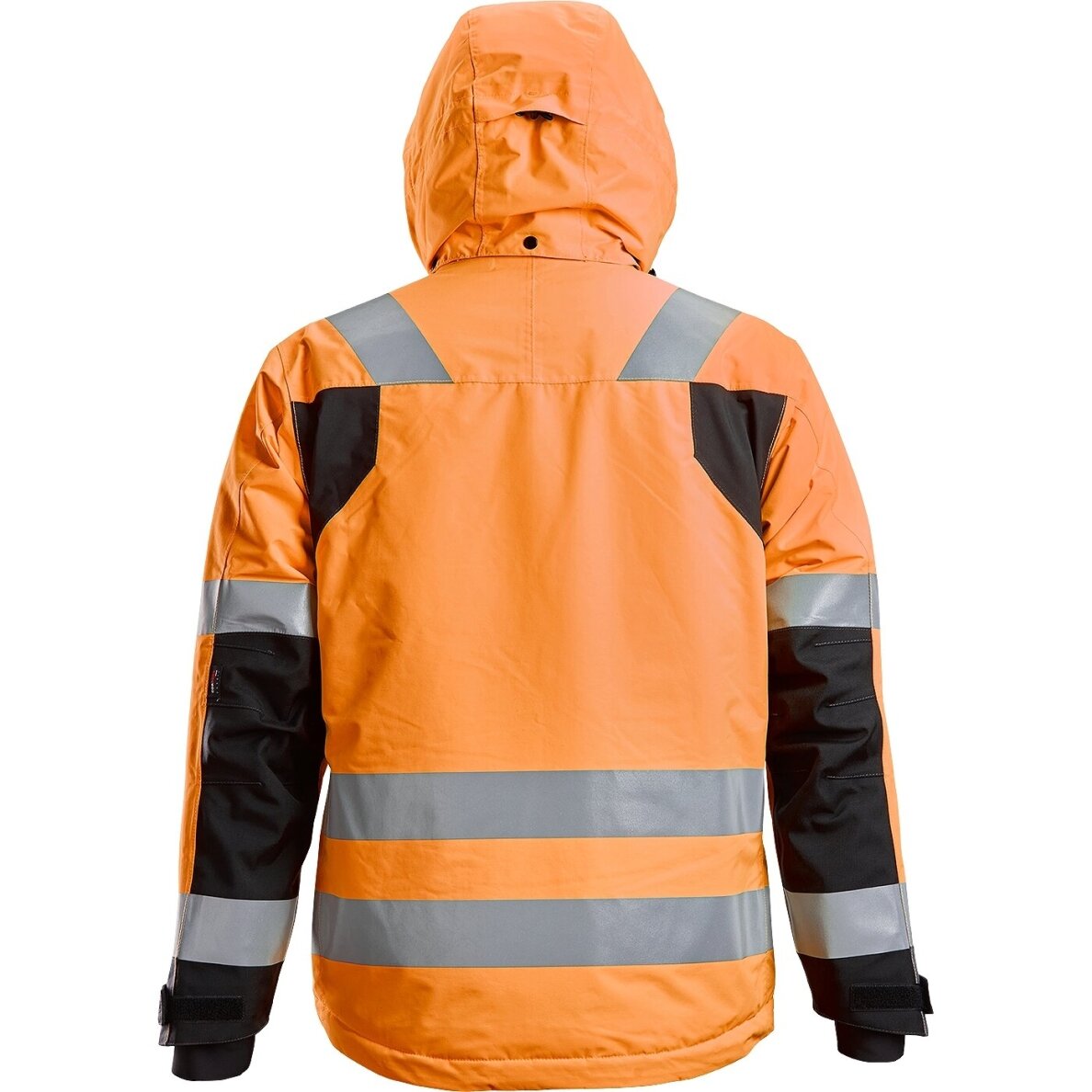 Ūdensizturīga Hi-Vis 37.5® ziemas jaka ar kapuci SNICKERS WORKWEAR, 3. klase, oranža 1 Ūdensizturīga Hi-Vis 37.5® ziemas jaka ar kapuci SNICKERS WORKWEAR, 3. klase, oranža 1