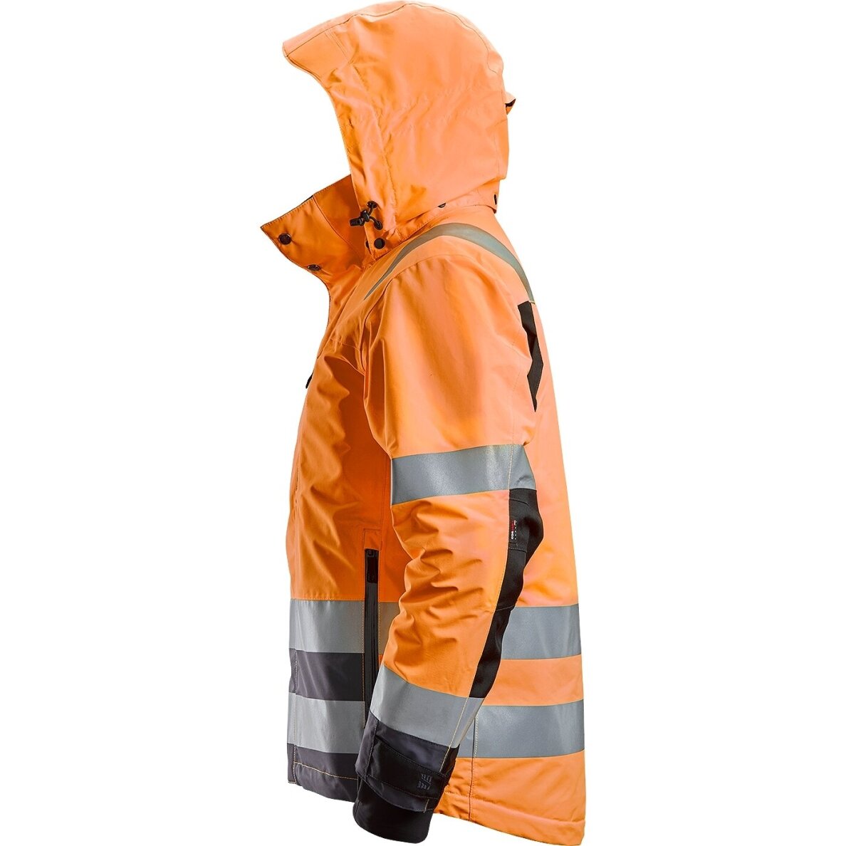 Ūdensizturīga Hi-Vis 37.5® ziemas jaka ar kapuci SNICKERS WORKWEAR, 3. klase, oranža 3