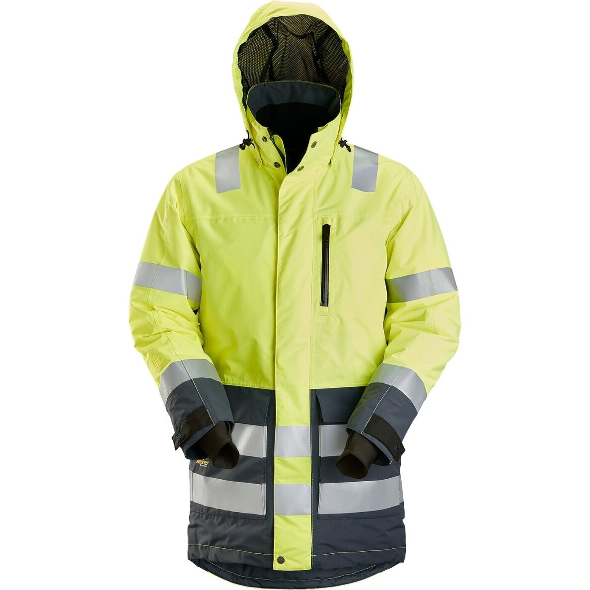 Ūdensizturīgs Hi-Vis parka SNICKERS WORKWEAR 37.5® dzeltens Ūdensizturīgs Hi-Vis parka SNICKERS WORKWEAR 37.5® dzeltens