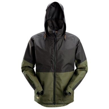 Ūdensnecaurlaidīga un elpojoša SNICKERS WORKWEAR 1304 jaka, haki krāsā
