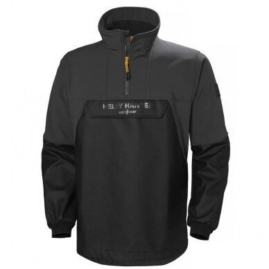 Neperšlampanti striukė HELLY HANSEN Storm Hybrid Anorak, juoda Neperšlampanti striukė HELLY HANSEN Storm Hybrid Anorak, juoda