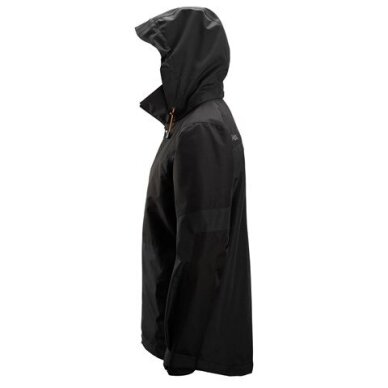 Ūdensizturīga un elpojoša SNICKERS WORKWEAR 1304 jaka, melna 2 Ūdensizturīga un elpojoša SNICKERS WORKWEAR 1304 jaka, melna 2