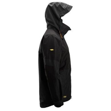 Ūdensizturīga un elpojoša SNICKERS WORKWEAR 1304 jaka, melna 3