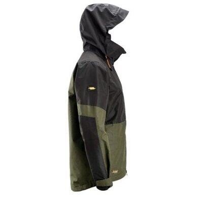 Ūdensnecaurlaidīga un elpojoša SNICKERS WORKWEAR 1304 jaka, haki krāsā 3 Ūdensnecaurlaidīga un elpojoša SNICKERS WORKWEAR 1304 jaka, haki krāsā 3